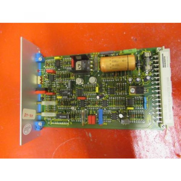 REXROTH MANNESMANN AMPLIFIER BOARD VT5004-24/R5E VT500424R5E USED #4 image