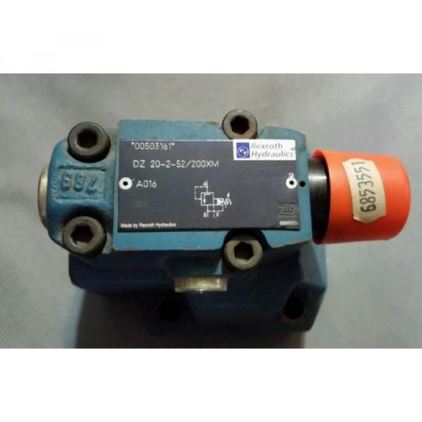 REXROTH HYDRAULIC CONTROL VALVE DZ 20-2-52/200XM #1 image