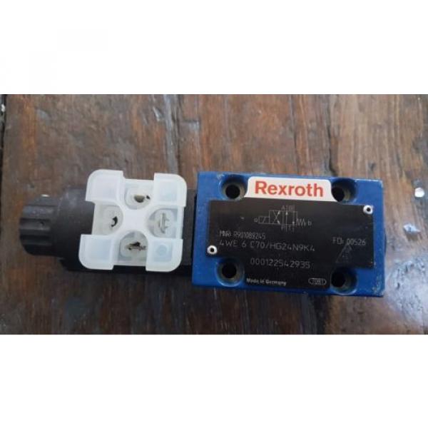 New Rexroth Hydraulic Control Valve 4WE 6 C7X/HG24N9K4 / R901089245 #1 image