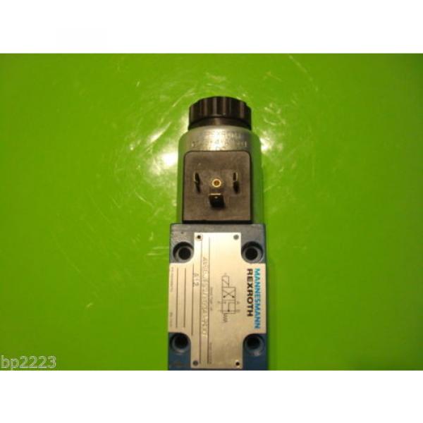 REXROTH 4WE6JA60/EG24N9  Directional Valve GZ45-4-A 424 24V DC 30W MANNESMANN #2 image