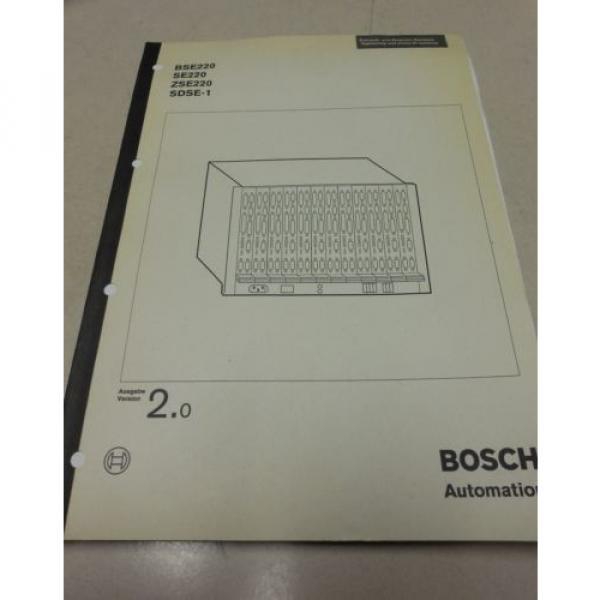 BOSCH 0-608-830-141  Digital Controller Rexroth SE 220 New No Box B3 #5 image