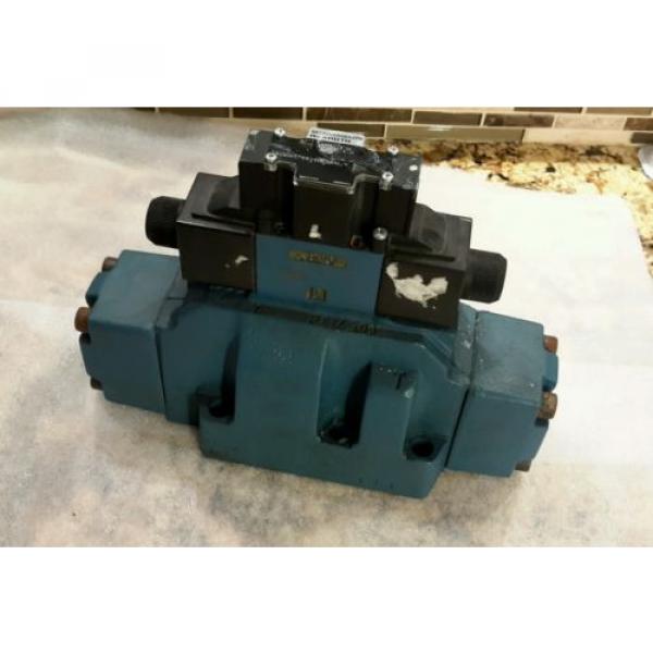 MANNESMANN REXROTH 4WE6J61/EW110N9DAL/V H-4WEH25L63/6EW110N DIRECTIONAL VALVE #1 image