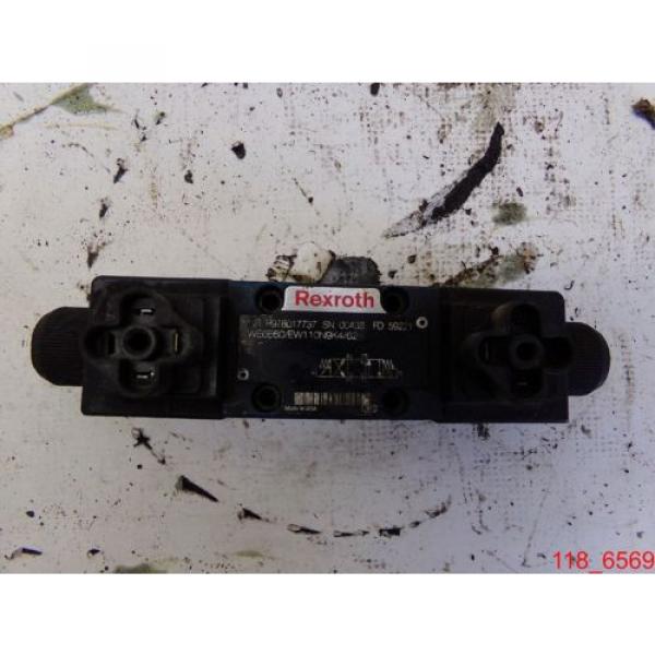 USED REXROTH DIRECTIONAL PILOT VALVE 4WE6E60/EW110N9K4/62 SN 00438 #1 image