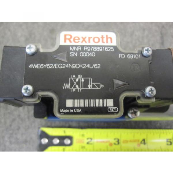 NEW REXROTH DIRECTIONAL VALVE # 4WE6Y62/EG24N9DK24L/62 #2 image