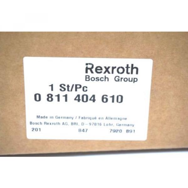 NEW BOSCH REXROTH 0-811-404-610 SERVO VALVE 4WRPEH 6 C4 B04L-20/G24K0/A1M #2 image