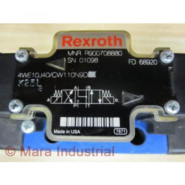 Rexroth Bosch R900708880 Valve 4WE10J40/CW110N9D K25L - New No Box #2 image