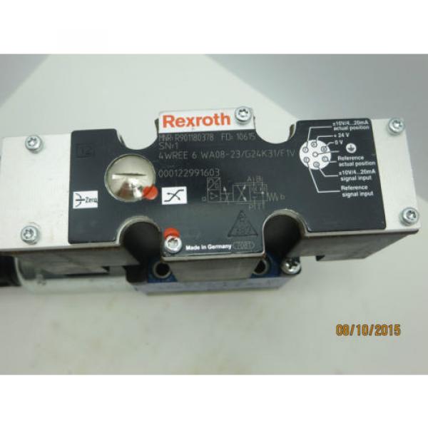 Rexroth Valve 4WREE6WA8-23/G24K31/F1V  *Remanufactured* #3 image