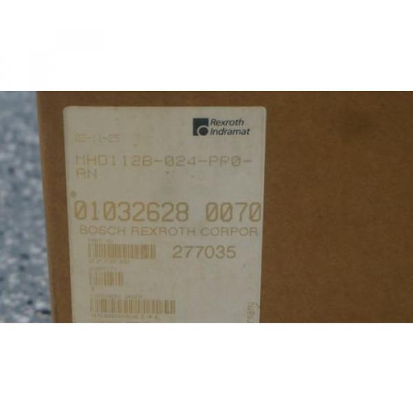 NEW BOSCH REXROTH MHD112B-024-PP0-AN SERVO MOTOR #3 image