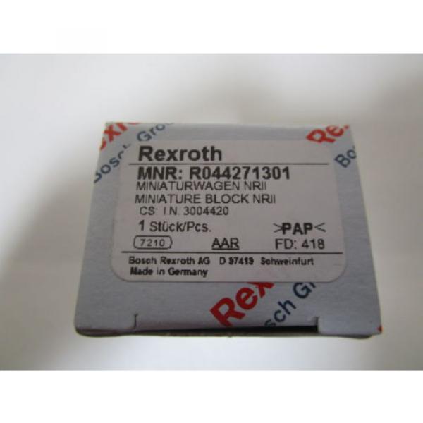 REXROTH MINIATURE BLOCK R044271301 *NEW IN BOX* #1 image