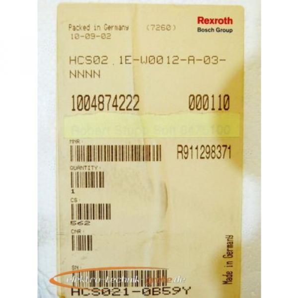 Rexroth HCS02.1E-W0012-A-03-NNNN IndraDrive Umrichter   &gt; ungebraucht! &lt; #2 image