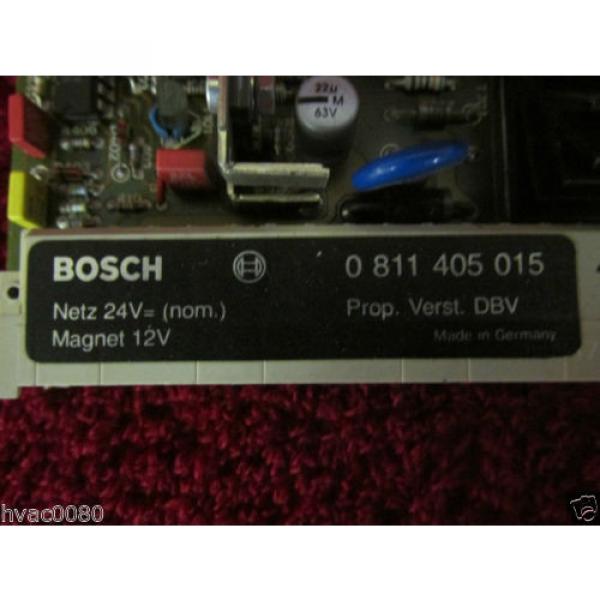 BOSCH REXROTH 0 811 405 015 SERVO PROPORTIONAL AMPLIFIER BOARD #2 image